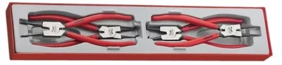 TengTools Circlip Plier Set 4Pce