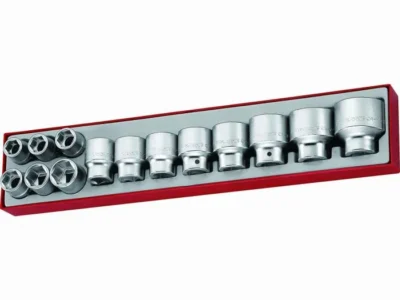 Teng Tools TTX3414 14pc 3/4in Drive 6 Point Metric Socket Set