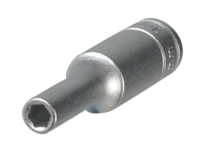 Teng Tools Deep Hexagon Socket 6 Point Regular 1/4" Drive 5mm