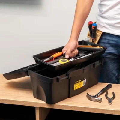 Truper Pretul Plastic Tool Box 19" 6 truper pretul toolbox 19 inch tp20533