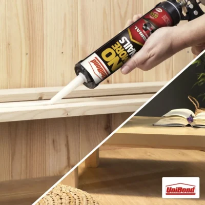 UniBond No More Nails Original White Grab Adhesive 280ml 11 unibond no more nails original white grab adhesive 280ml 1