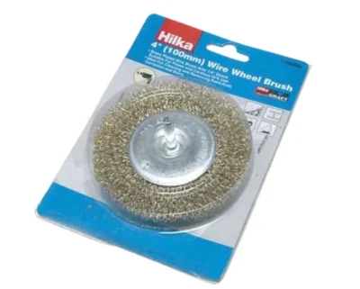 Hilka 4" Wire Wheel Brush Procraft