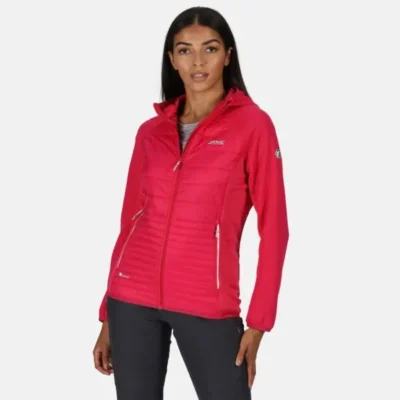 Regatta Women's Andreson V Hybrid Insulated Quilted Hooded Walking Jacket Duchess