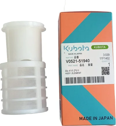 Kubota Element Fuel Filter for M95, M105, M5091, M5111, KX042-4