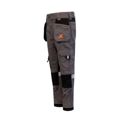 xpert pro junior stretch work trouser grey black
