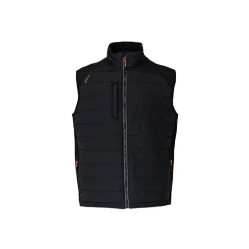 xpertpro rip stop panelled bodywarmer black