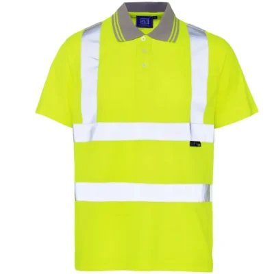 Hi Vis Polo Shirt - Yellow