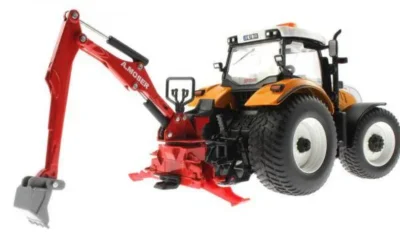 Siku Moser Rear End Digger for Tractor