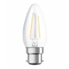 Osram LED Retrofit Filament Candle 2.5W (25W eq.) B22d 2700K Clear Ledvance
