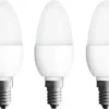 Osram 4052899955509 LED (monochrome) EEC F (A - G) E14 Candle shape 4.9 W = 40 W Warm white (Ø x L) 38 mm x 105 mm 3 pc 3 osram 4052899955509 led monochrome eec f a g e14 candle shape 4.9 w 40 w warm white o x l 38 mm x 105 mm 3 pc 1