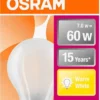 osram 4058075114913 led monochrome eec e a g b22d pear shape 6.5 w 60 w 2