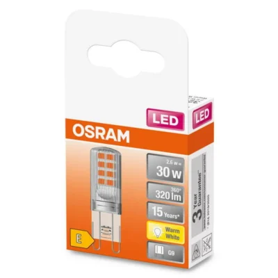 Osram 4058075432338 LED (monochrome) EEC E (A - G) G9 Bulb shape 2.6 W = 30 W