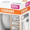 osram 4058075437081 led monochrome eec e a g e14 globe shape 4 w 2