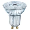 osram gu10 clear led glass spot 4.3w 350 lumen 2700k non dimmable