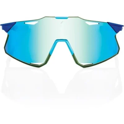 100% Hypercraft - Matt Metallic Into the Fade - Blue Topaz Multilayer Mirror Lens