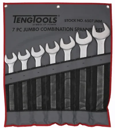Teng Tools 7 Piece Combination Spanner Set
