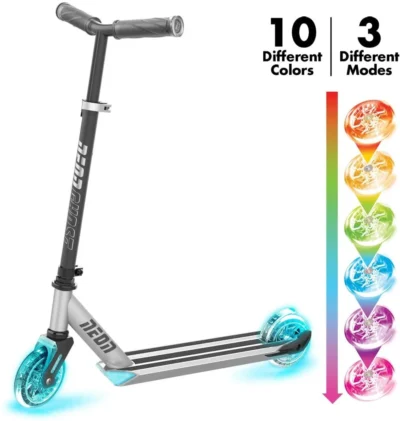 Yvolution Neon Ghost LED Scooter with Dynamic Lights for Kids Aged 5+ 16 yvolution neon ghost led scooter with dynamic lights for kids aged 5 12