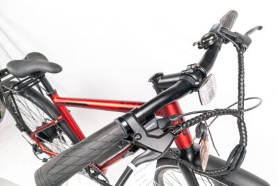 Alternative view of EzeGo Commute EX Gents Red Electric Bike