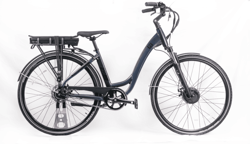 ezego step nx700c dark blue electric bike main