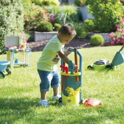Alternative view of Colourful Gardening Cart with Tools
