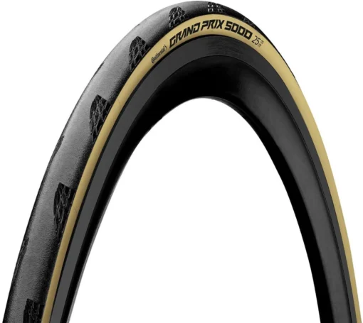 continental grand prix 5000 tyre foldable blackchili compound black transparent