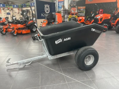 jfc quad tipping trailer gas ram assisted 500 litres 9