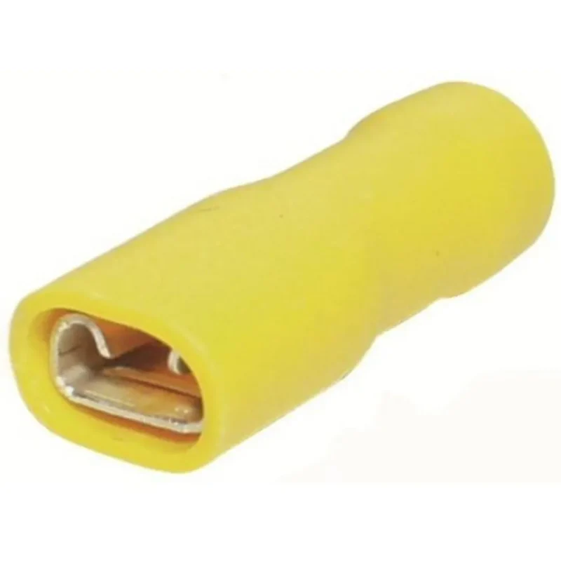 led global yellow spade terminals