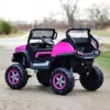 Licensed Mercedes-Benz Unimog Electric Ride On Pink 5 pink mercedes unimog rde on2