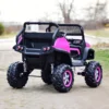 Licensed Mercedes-Benz Unimog Electric Ride On Pink 6 pink mercedes unimog rde on3