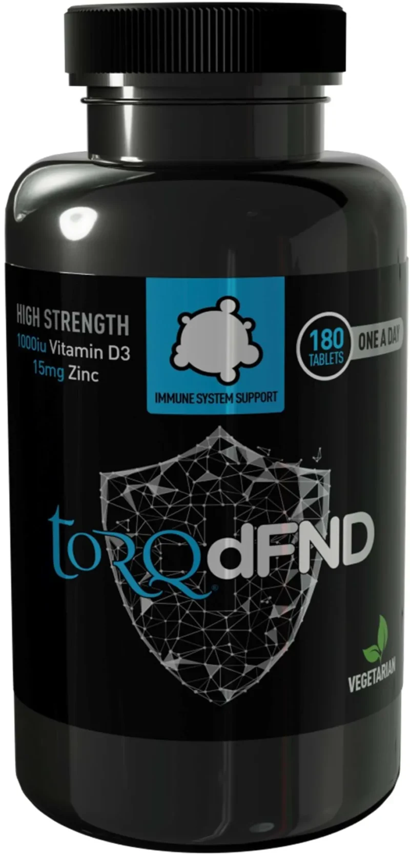 torq defend vitamin d3 and zinc 180 tablets