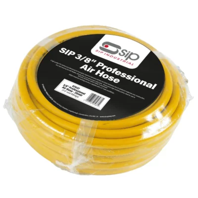 SIP 3/8" 20 Metre Professional Air Hose 07437 - Heavy-Duty Nitrile Rubber & PVC, 310psi Max Pressure