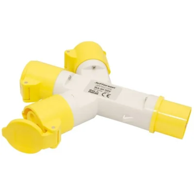 Jefferson 110v 16A 3 Way Splitter