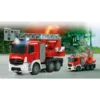 404960 jamara mercedes benz antos fire truck with turnable ladder 120 2.4ghz n 14