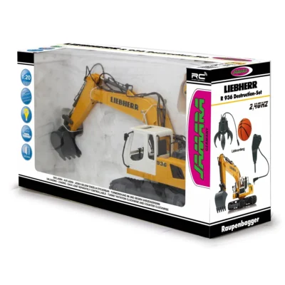 405112 jamara excavator liebherr r936 120 2.4ghz destruction set 2