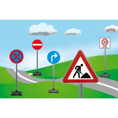 460293jamara traffic set grand b educational traffic sign set for kids 1