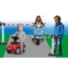460491 jamara traffic boom gate grand realistic mechanical barrier for kids traffic play and education 4