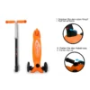 460496 kicklight scooter orange 5