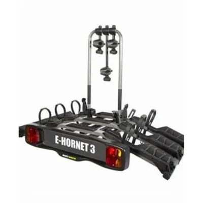 Buzzrack Hornet 3 Bike Tow Bar Rack | Fits Regular & E-Bikes | 3-Bike Capacity