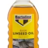 Bartoline Raw Linseed Oil 500ml - Natural Wood Treatment and Preservation