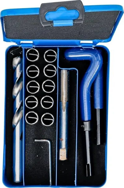 bgs 9437 thread repair kit m12 x 1.0 mm 14 pcs 5