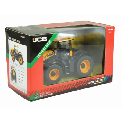 britains jcb 8330 fastrac tractor 132 scale model 43206 8