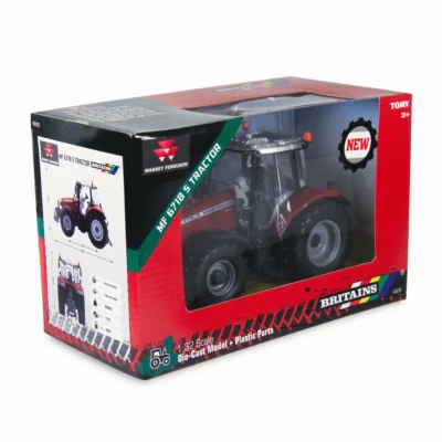britains massey ferguson 6718s tractor 132 scale model 43235 6