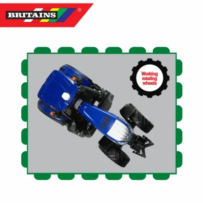 britains new holland t8.435 tractor 132 scale model 43216 3
