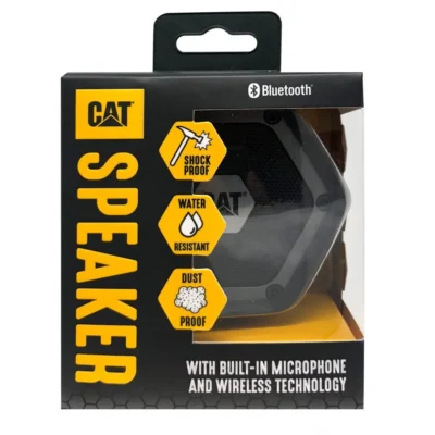 CAT Mini Portable Bluetooth Speaker - 3W, IP66 Water & Dust Resistant, TWS Enabled 11 cat mini portable bluetooth speaker 3