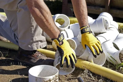 caterpillar mens nitrile coated gloves 5