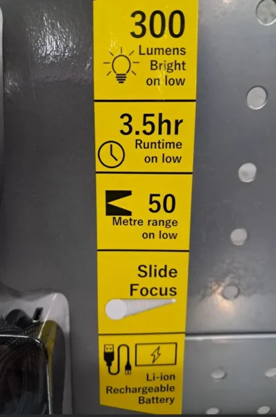 core rechargeable flashlight clr1000 2 1