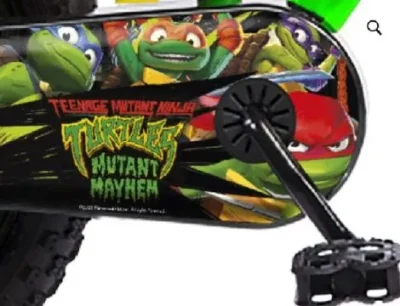 Dino Bike Teenage Mutant Ninja Turtles 14″ Bicycle 12 dino bike teenage mutant ninja turtles 14 bicycle 3