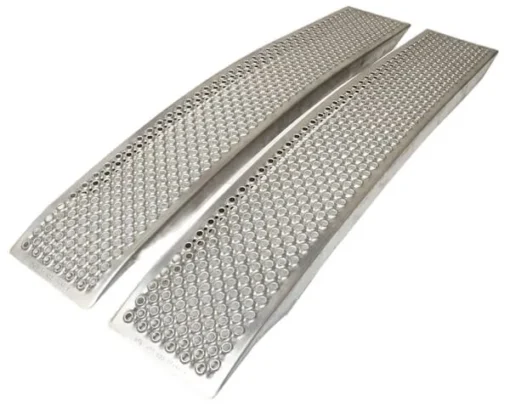 heavy duty 1000kg aluminum curved ramps 1