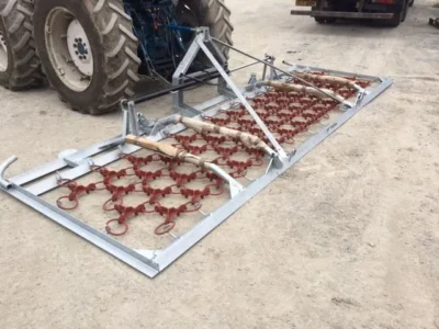 Jarmet 3 Metre Manual Galvanised Drag Harrow 7 img3859 6683ef75217cf