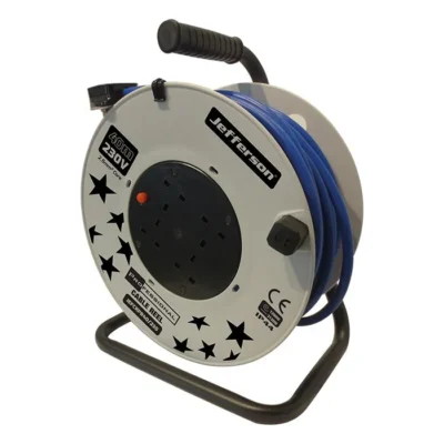 Jefferson 40m Professional Cable Reel 230V